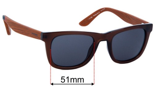 Sunglass Fix Replacement Lenses for Tommy Hilfiger TH Sun Rx 21 - 51mm Wide 