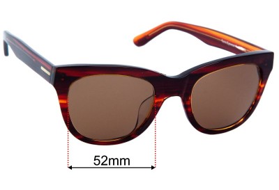Tonic Flemington Lentes de Repuesto 52mm wide 