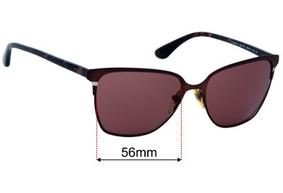 Vogue VO3962-S Replacement Lenses 56mm wide 