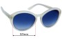 Sunglass Fix Lentes de Repuesto para Calvin Klein CK18506S  - 57mm Wide 