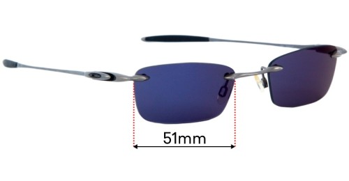Oakley Why 4 Alternative Lens Shape 51mm Replacement Lenses