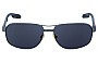 Prada SPS58N Replacement Sunglass Lenses - Front View 