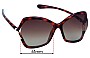 Sunglass Fix Replacement Lenses for Tom Ford Astrid-02 TF579 - 61mm Wide 