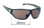 Sunglass Fix Replacement Lenses for Adidas A190 Tycane Pro S - 69mm Wide 