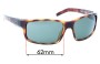 Sunglass Fix Replacement Lenses for Arnette Fastball AN4202 - 62mm Wide 