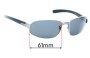 Sunglass Fix Replacement Lenses for Bolle Mingo 10706 - 64mm Wide 