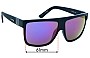 Sunglass Fix Replacement Lenses for Carve Rocker - 61mm Wide 