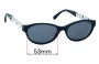 Sunglass Fix Replacement Lenses for Chanel 3223-Q - 53mm Wide 