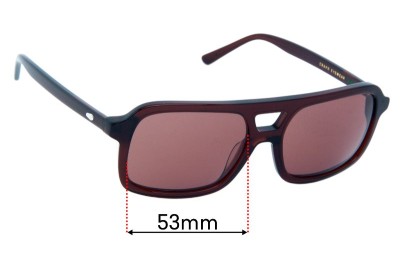 Crap Eyewear  The Spaced Ranger Replacement Lenses 53mm wide 
