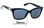 Sunglass Fix Replacement Lenses for Jimmy Choo Mimi/S - 54mm Wide 