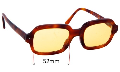 Lexxola Jordy Replacement Lenses 52mm wide 