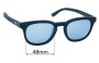 Sunglass Fix Replacement Lenses for Maui Jim MJ737 Koko Head - 48mm Wide 