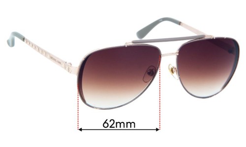 Michael Kors Kendall (M2064S) Replacement Lenses 62mm wide 