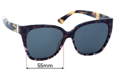 Moschino MOS066/S Replacement Lenses 55mm wide 