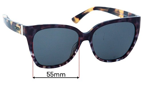 Moschino MOS066/S Replacement Lenses 55mm wide 