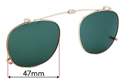 Mr. Leight Kinney Combo Clip Replacement Lenses 47mm wide 