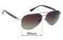Sunglass Fix Replacement Lenses for Persol 2424-S - 59mm Wide 