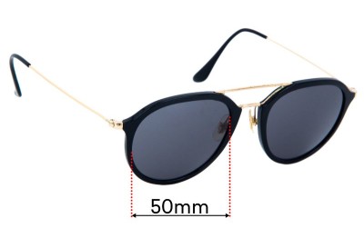 Ray Ban RB4253 Replacement Lenses 50mm wide 
