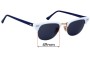 Sunglass Fix Replacement Lenses for Ray-Ban RB4354 - 49mm Wide 