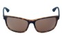 Ray Ban RB4031L Replacement Sunglass Lenses - 62mm Wide Front View 