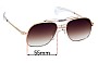 Sunglass Fix Replacement Lenses for Sankuanz Sniper - 55mm Wide 