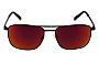 Specsavers Logan Replacement Sunglass Lenses - 55mm wide - Front View 