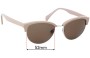 Sunglass Fix Replacement Lenses for Specsavers Southport Sun Rx - 52mm Wide 