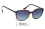 Sunglass Fix Ersatzgläser für Sunglass Hut HU 2003 - 55mm Wide 