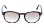 Tom Ford Dante TF834 Replacement Sunglass Lenses - Front View 
