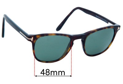 Tom Ford TF5625 Replacement Lenses 48mm wide 