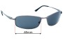 Sunglass Fix Replacement Lenses for Tropic Winds TW008M - 65mm Wide 