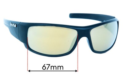 Ugly Fish Krypton Replacement Lenses 67mm wide 