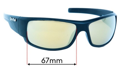 Ugly Fish Krypton Replacement Lenses 67mm wide 