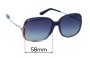Sunglass Fix Replacement Lenses for Vogue VO2724-SB - 58mm Wide 
