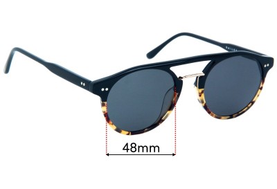 Bailey Nelson  Ward Replacement Lenses 48mm wide 