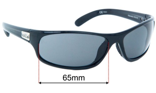 Bolle Anaconda 10338  Replacement Lenses 65mm wide 