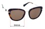 Sunglass Fix Replacement Lenses for Bvlgari 8193-B - 54mm Wide 