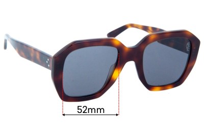 Celine CL 40045I Replacement Lenses 52mm wide 