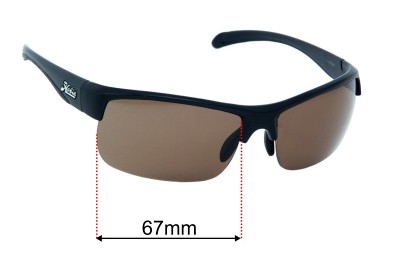Hobie Wharf Replacement Lenses 67mm wide 