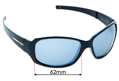 Julbo Monte Bianco Replacement Lenses 62mm wide 