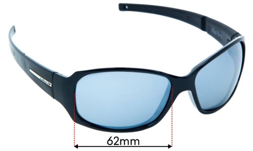 Julbo Monte Bianco Lentes de Repuesto 62mm wide 