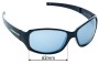 Sunglass Fix Replacement Lenses for Julbo Monte Bianco - 62mm Wide 