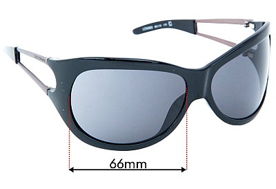 Les Copains LC54903 Lentes de Repuesto 66mm wide 