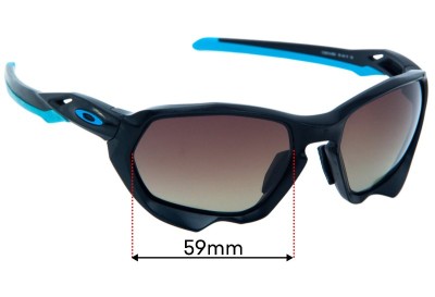 Oakley Plazma OO9019 Verres de Remplacement 59mm wide 