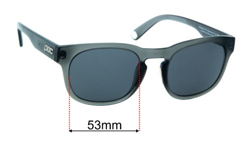 POC Require Replacement Lenses 53mm wide 