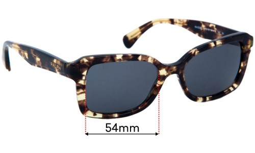 Polo RA 5239 Lentilles de Remplacement 54mm wide 