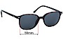 Sunglass Fix Replacement Lenses for Ray Ban RB2193F - 55mm Wide 