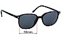 Sunglass Fix Verres de Remplacement pour Ray-Ban RB2193F - 55mm Wide 