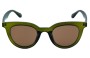 Roc Sun Seeker Sunglasses Replacement Sunglass Lenses 46mm Wide - Front View 