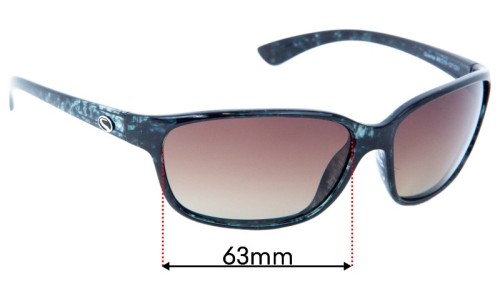 Shamir Quanta Replacement Lenses 63mm wide 